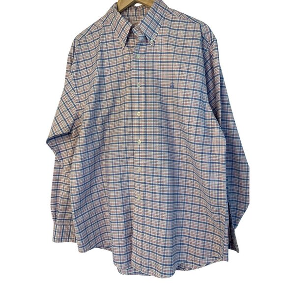 Brooks Brothers Mens Large Non-Iron Supima Cotton Button-Down Shirt RP10507 EUC - Picture 4 of 8